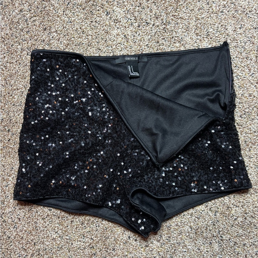 Forever 21 Black Sequin Panties